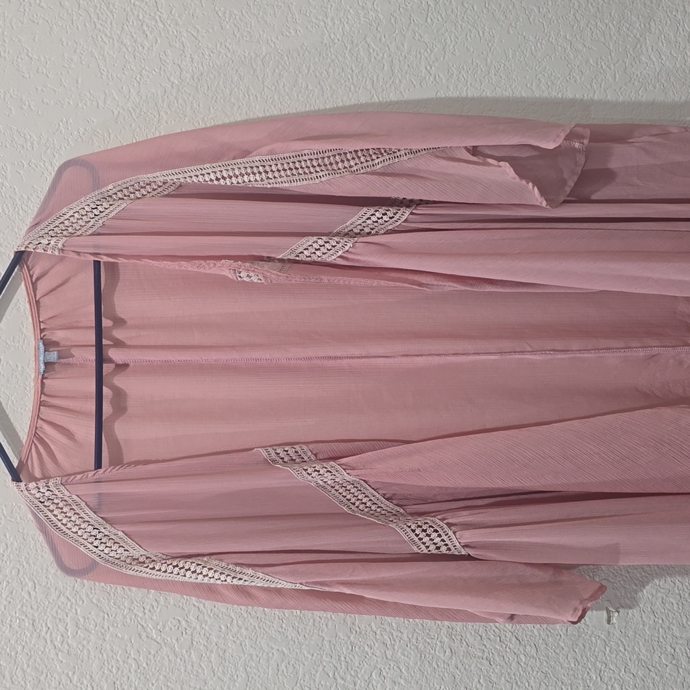 Charlotte Russe Dusty Pink Cardigan